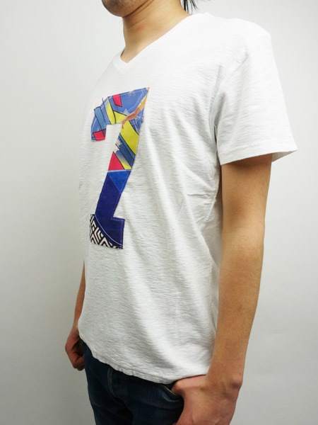 Rolland Berry SPECIAL SLUB BODY Tee SUN RISE NO7 WHITE