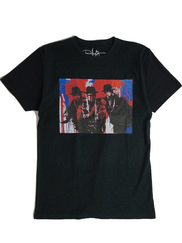Rolland Berry LEGEND R  sp slub body ART Tee BLACK