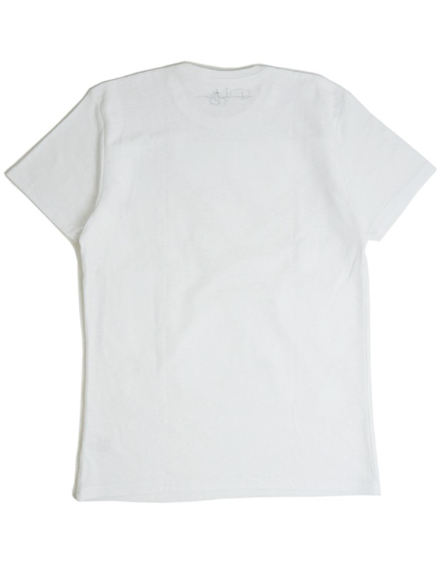 Rolland Berry SUPER HERO  sp slub body ART Tee WHITE