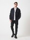 junhashimoto LIGHT WARM SLIM STRETCH PANTS / BLACK