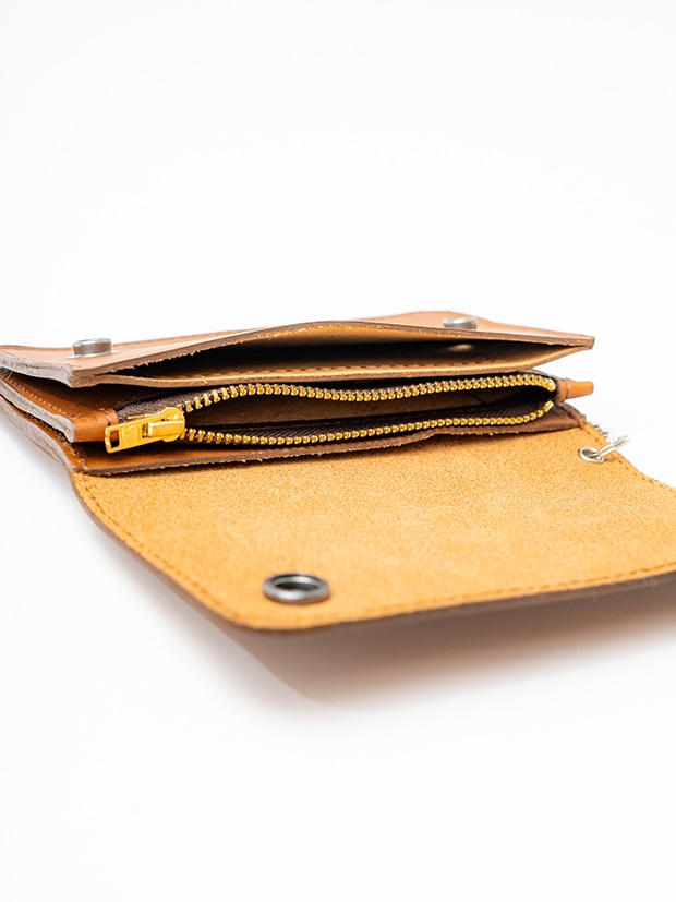 HTC TYPE-2 BIKER WALLET W/CHAIN / L.BROWN | HTC | rumbleFISH