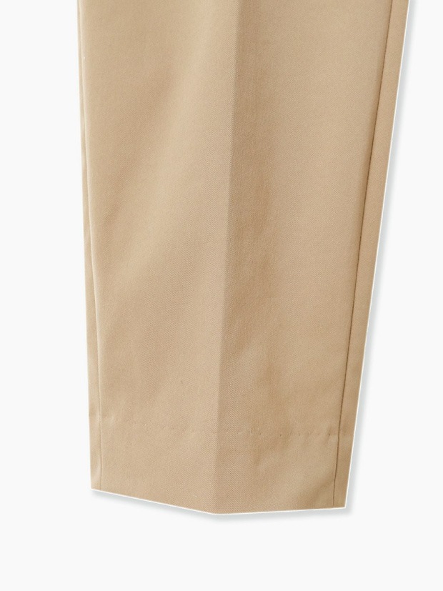 junhashimoto P04 TUCK LESS PANTS / BEIGE