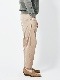 junhashimoto P04 TUCK LESS PANTS / BEIGE