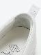 junhashimoto xWH COMBI LEATHER SLIP-ON / WHITE