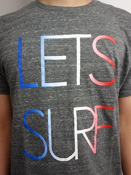 Rolland Berry CP Heather body S/S Tee LETS SURFGRADATION GRAY