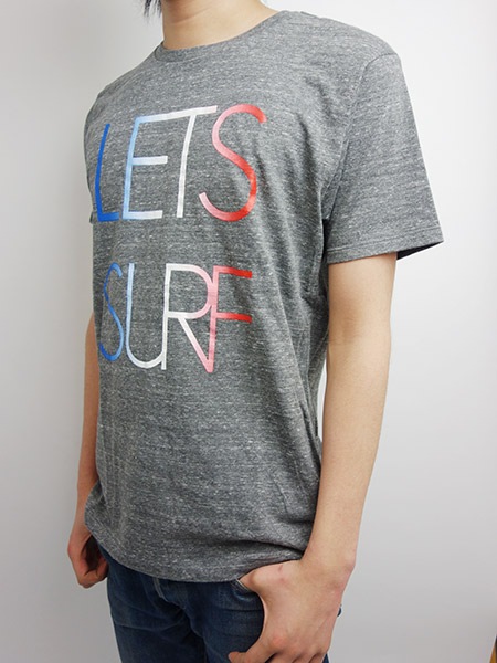 Rolland Berry CP Heather body S/S Tee LETS SURFGRADATION GRAY