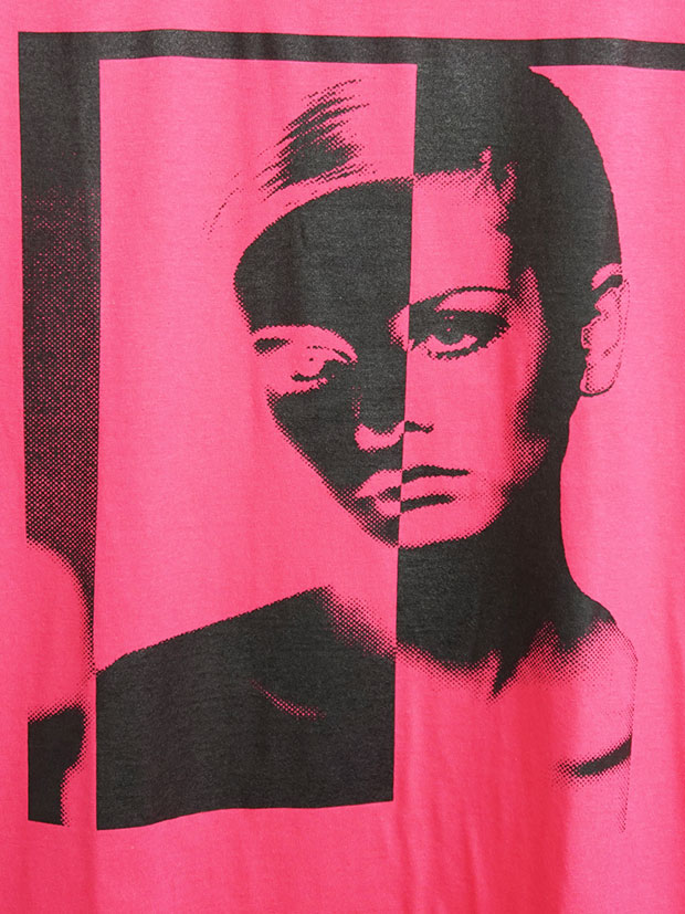 Rolland Berry 70's WOMEN standsard Tee POP PINK