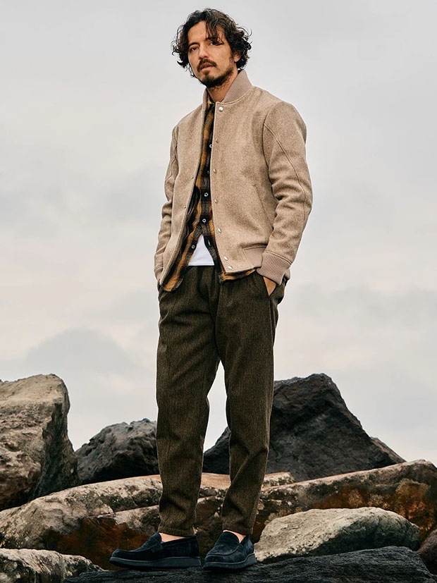 wjk stadium jumper / beige | ALL ITEM | rumbleFISH / ランブル