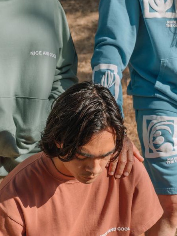 SALT SURF MADE FOR THE OCEAN SHORTS / WARM BLUE