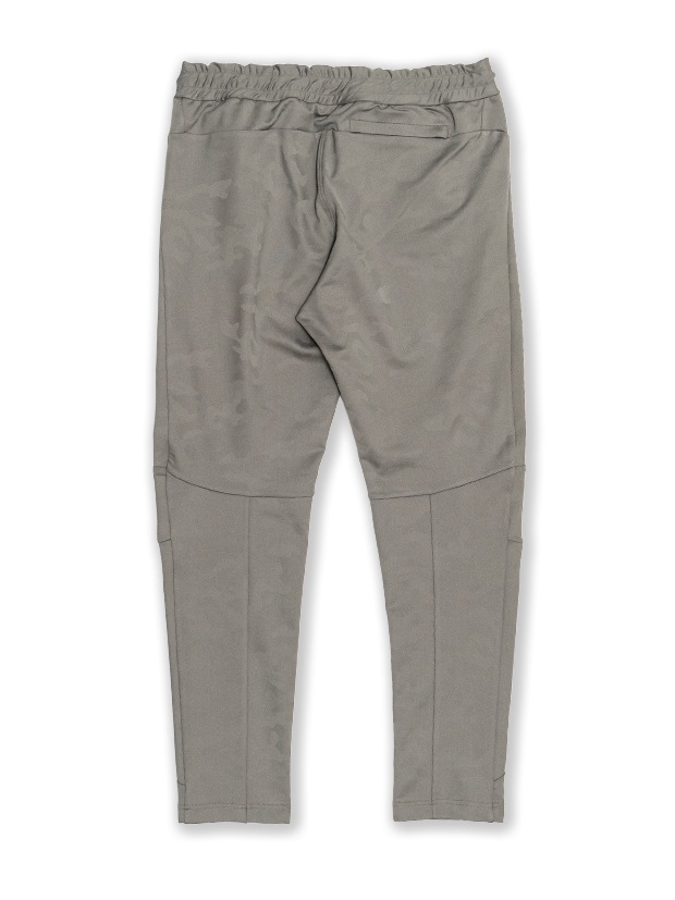 junhashimoto SLIM JERSEY PANTS -EMBOSS CAMO- / L.KHAKI