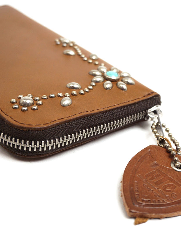 HTC ZIPPER LARGE W023 LT.BROWN
