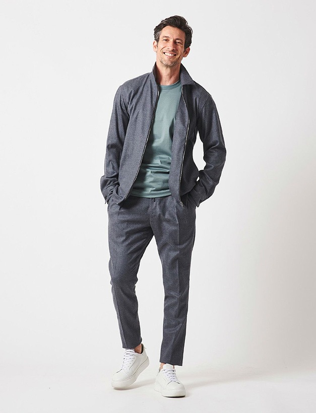 junhashimoto ZIP SHIRTS JACKET / H.GREY | junhashimoto