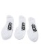VANS CLASSIC NO SHOW SOX / WHITE
