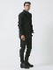 junhashimoto DRIVING BLOUSON / BLACK