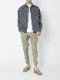 junhashimoto WOOL MELTON SHIRTS / H.GRAY