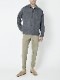 junhashimoto WOOL MELTON SHIRTS / H.GRAY
