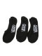 VANS CLASSIC NO SHOW SOX / BLACK