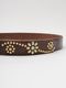 HTC BELT END ONLY #25 TQ LG 1.25 / BROWN