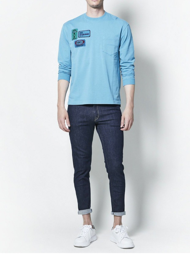 junhashimoto D03 CARROT FIT DENIM / INDIGO