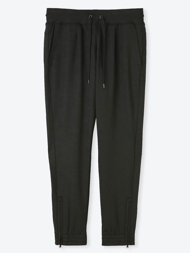 junhashimoto GATHER TUCK PANTS -Emboss Camo- BLACK