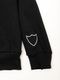 HTC SWEAT SHIRT #LAAP FLOWER STONE CREW / BLACK