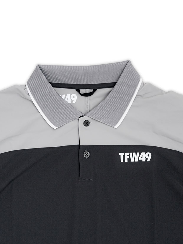 TFW49 SIDE MESH POLO / CHARCOAL X L.GREY | ALL ITEM