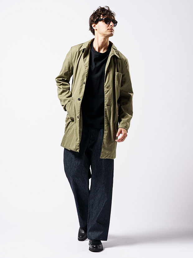 wjk work coat / KAHKI | ALL ITEM | rumbleFISH / ランブルフィッシュ