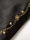 HTC BLACK LEATHER SACOCHE #SN33 STUDS / BLACK/BRASS