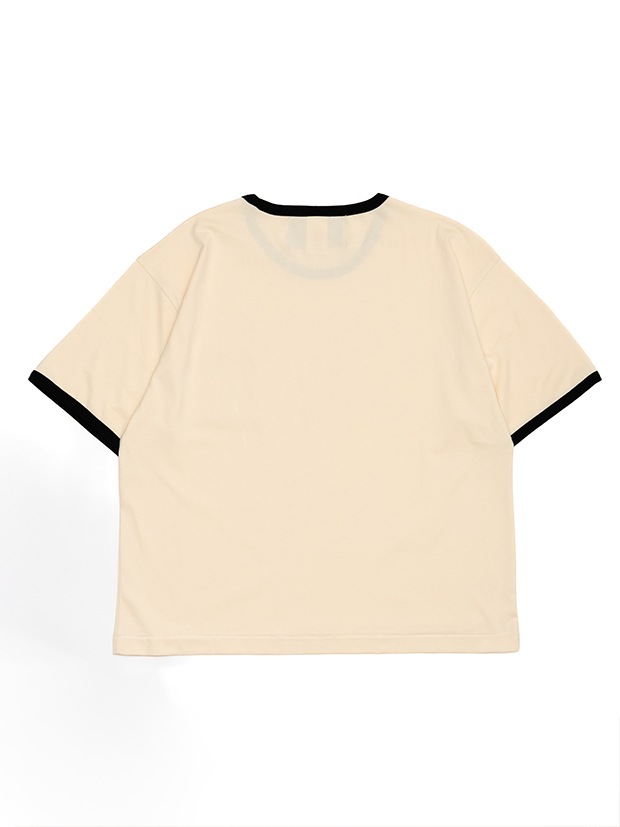 JUNGLES Fuck All To Do Ringer Tee / BIRCH