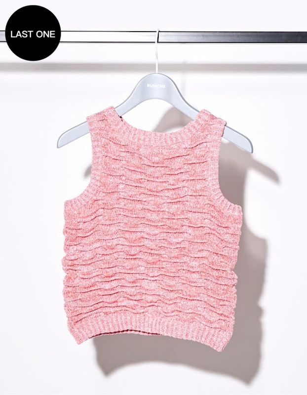 Washi Tank Top / pink