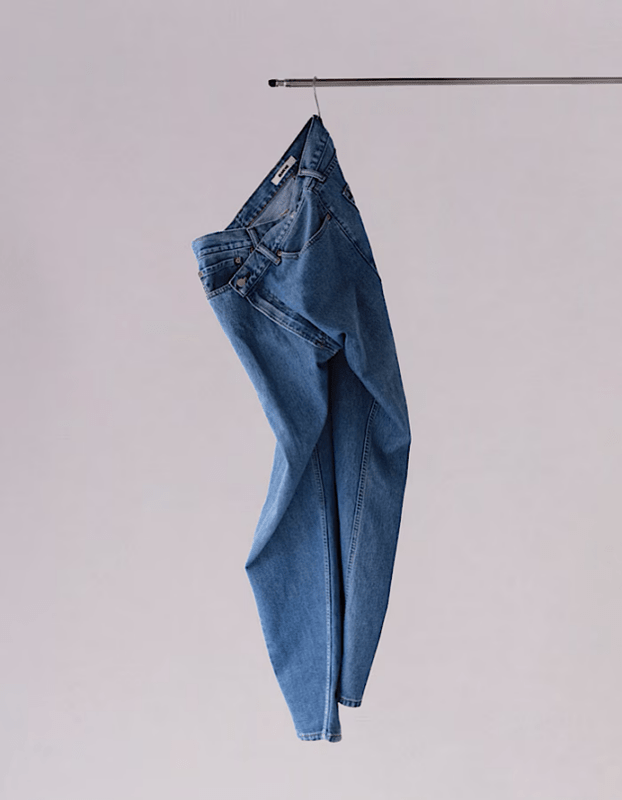 Remake Denim Trousers / blue