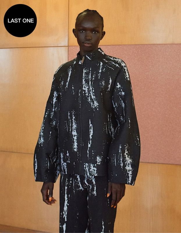 Woodpecker Jacquard Blouson / black