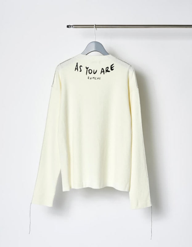 As You Are Knit / white