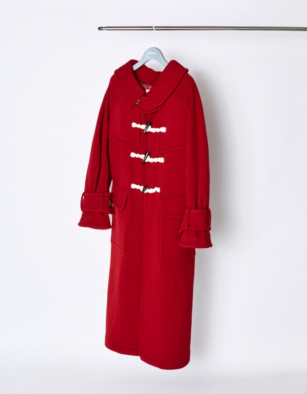 Shaggy River Short Duffle Coat / mint | OUTERS,COAT | RUMCHE