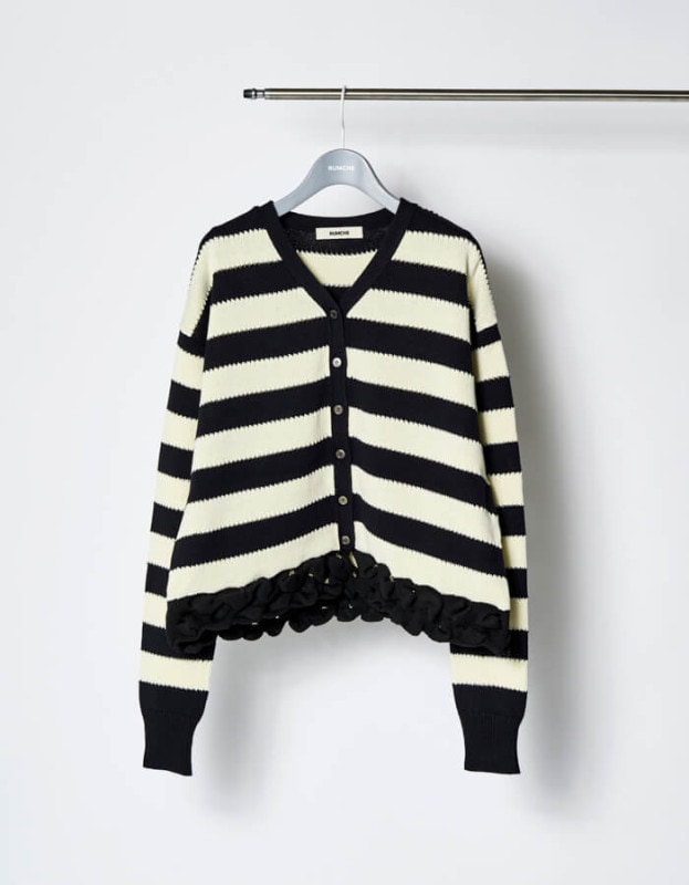 Bond Yarn Cardigan / white