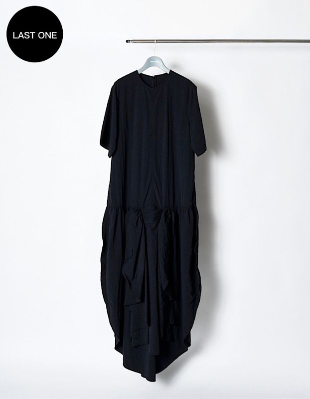 【RUMCHE】Art Stitch Shirt Dress シャツワンピース Art Stitch Shirt Dress / black | DRESS | RUMCHE OFFICIAL
