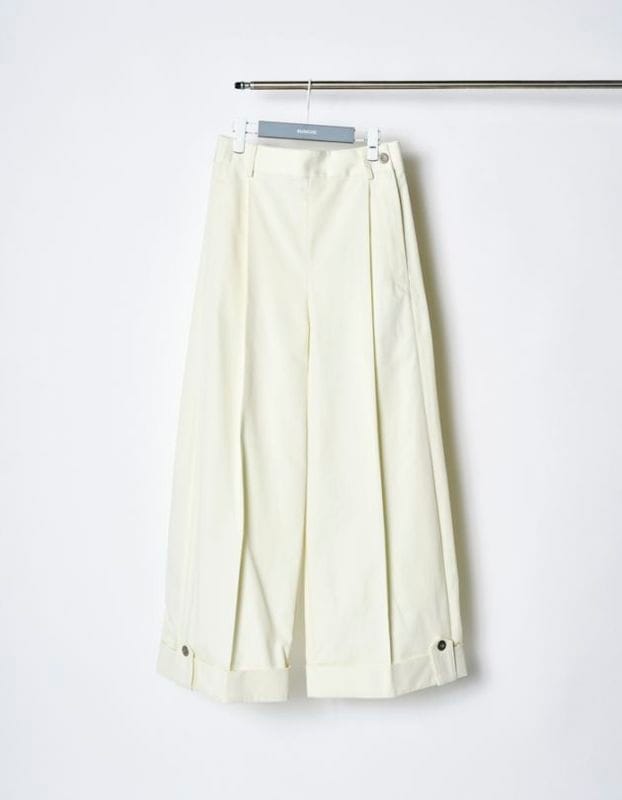 Chino Wide Pants / white