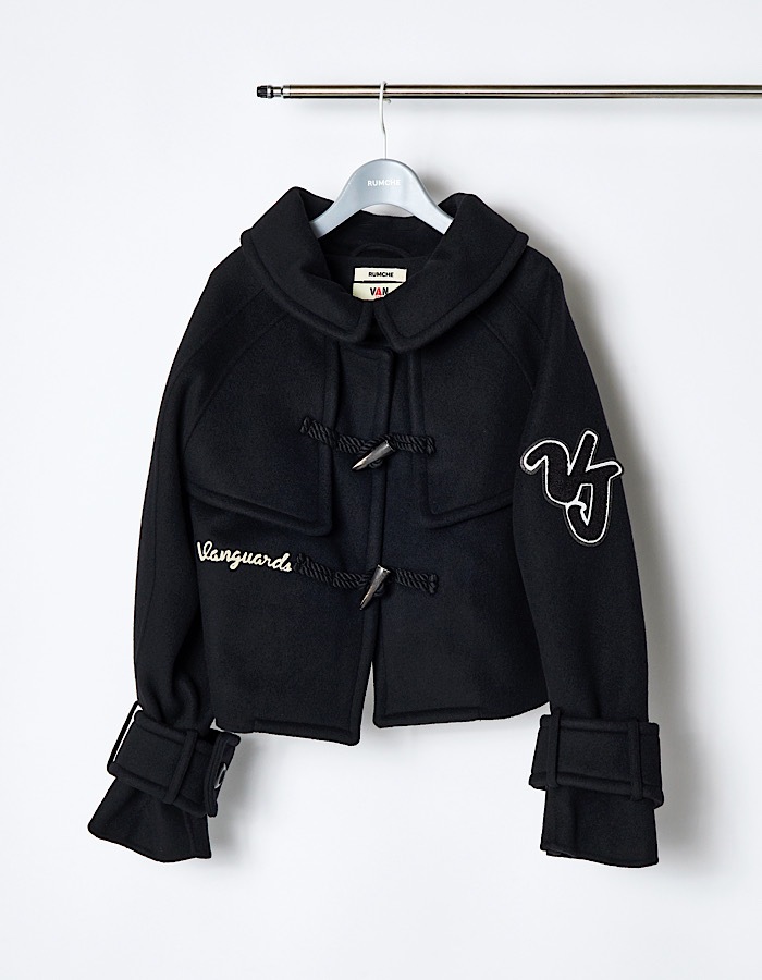 RUMCHE×VAN River Short Duffel Coat / black | OUTERS,COAT | RUMCHE
