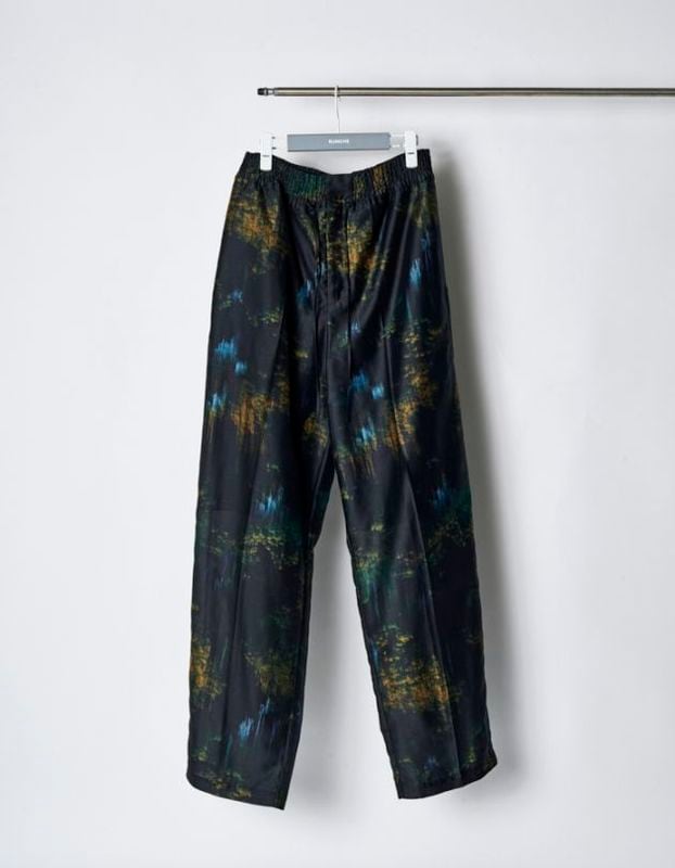 Corn Graphic Trousers / navy