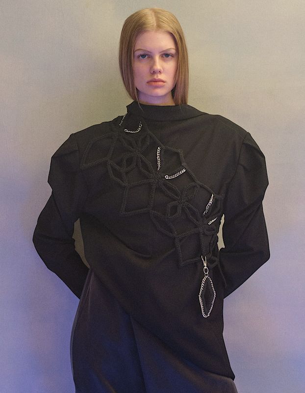 Snowflake Bond Yarn Belt