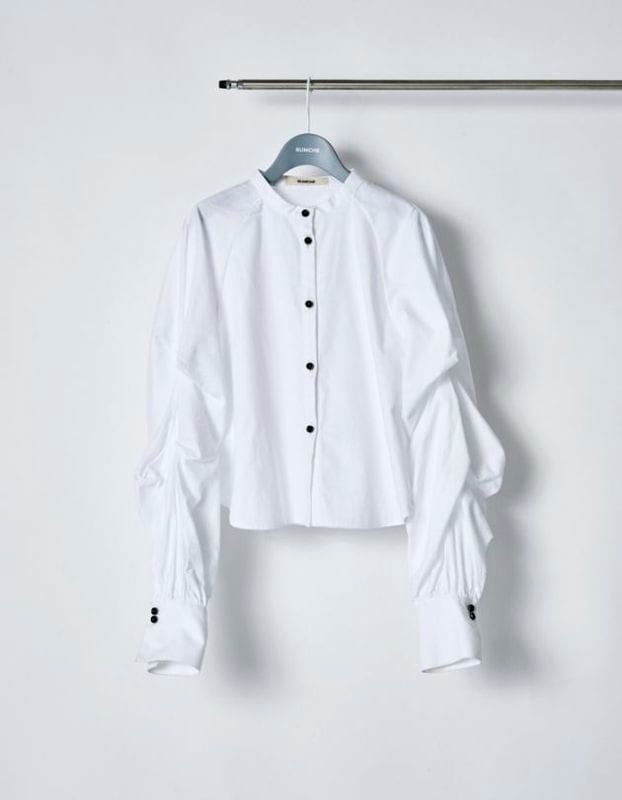 Curiosity Cotton Shirt / white