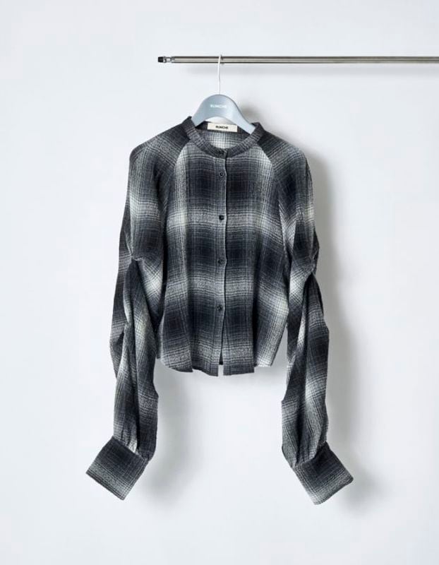 Curiosity Check Shirt / black
