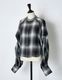 Curiosity Check Shirt / black