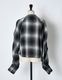 Curiosity Check Shirt / black
