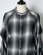 Curiosity Check Shirt / black