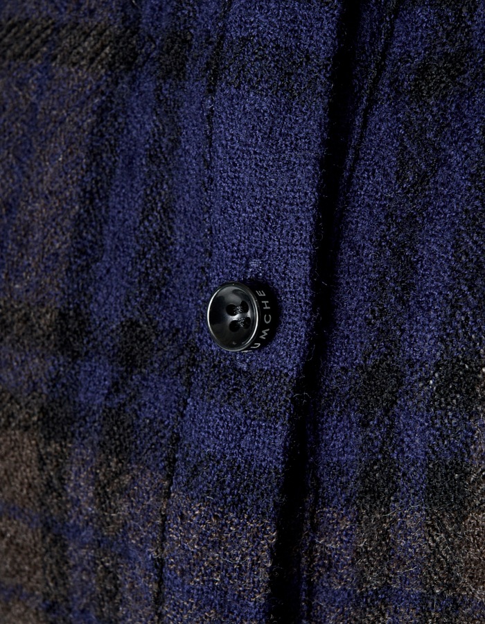 Curiosity Check Shirt / navy