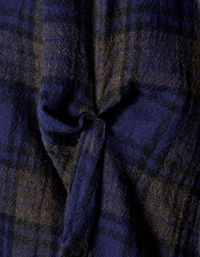 Curiosity Check Shirt / navy