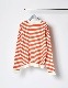 As You Are Knit / orange stripe