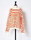 As You Are Knit / orange stripe