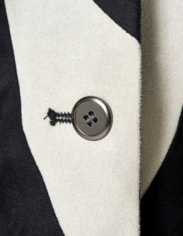 Scissors Patchwork Jacket / black